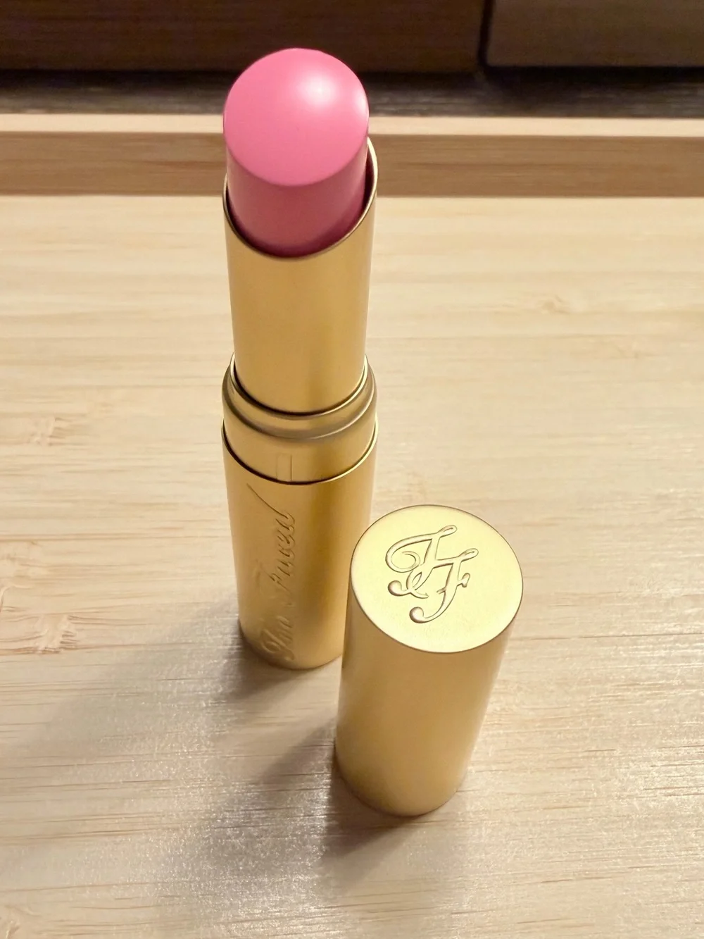 Brand New Too Faced La Creme Double Bubble Lipstick Discontinued NIB